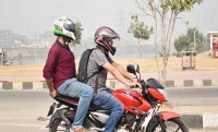 পহেলা বৈশাখে স্বামী-স্ত্রী ছাড়া অন্য কেউ মোটরসাইকেলে একসঙ্গে বসতে পারবে না।